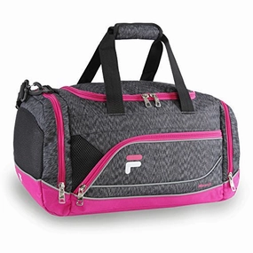 Save Big Online Fila Sprinter Small Duffel Sports Gym Bag, Static Pink, One Size