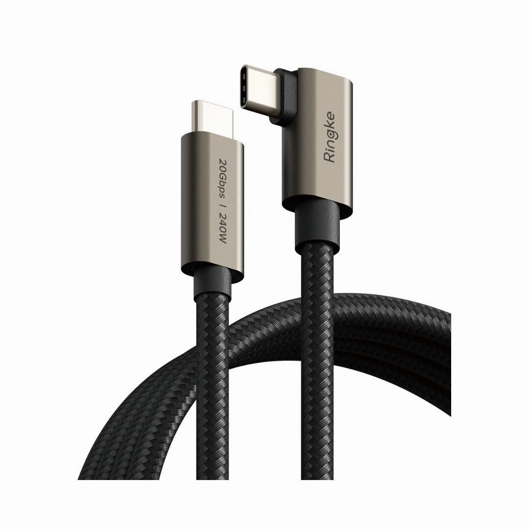 Usb 3.2 Gen 2X2 Usb-C 90 Degree Cable 2M By Ringke Exclusive Holiday Deal Weekend Sale Special