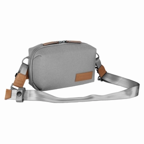Veo City Tp23 : Small Accessories Shoulder Bag - Grey Flash Sale Alert Weekend Sale Special