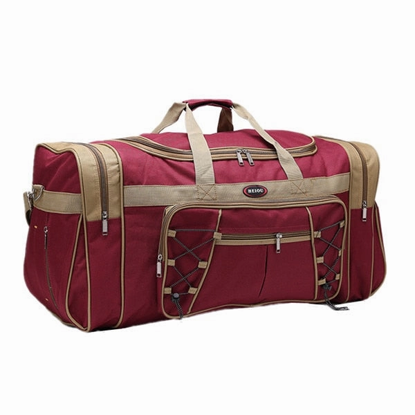 Shop Save Big Hot Sale Today Men Large Capacity Shoulder Travel Bag Women Carry On Luggage Bag Male Big Duffel Pouch Handbag
