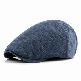 Men'S Fashion Beret Hats - Navy Blue,Light Gray,Khaki,Dark Blue,Black,Red Special Savings Today
