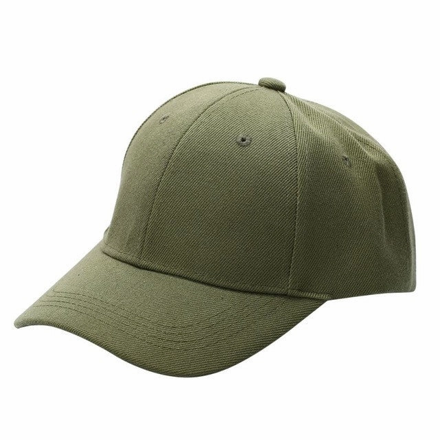 Biggest Savings Now Dont Miss Big Savings Men'S Plain Solid Color Adjustable Baseball Hats Curved Visor