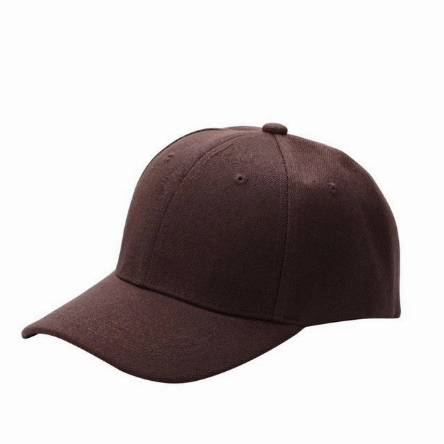 Save Today Event Men'S Plain Solid Color Adjustable Baseball Hats Curved Visor
