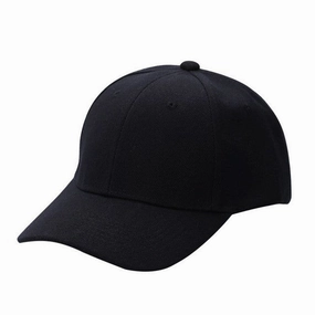 Grab Your Hot Pick Hot Pick of the Day Men'S Plain Solid Color Adjustable Baseball Hats Curved Visor