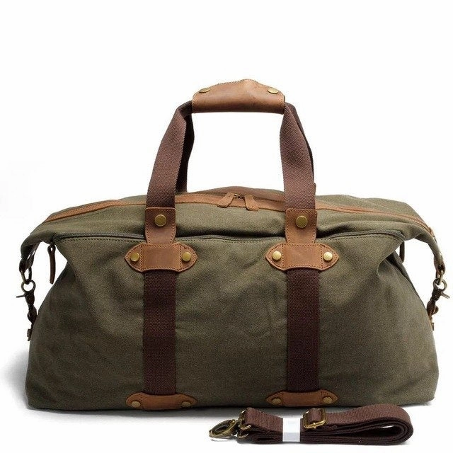 Men'S Travel Bags Casual Canvas Carry On Luggage Bags Male Duffel Bags Travel Tote Large Weekend Big Price Drop Shop the Savings