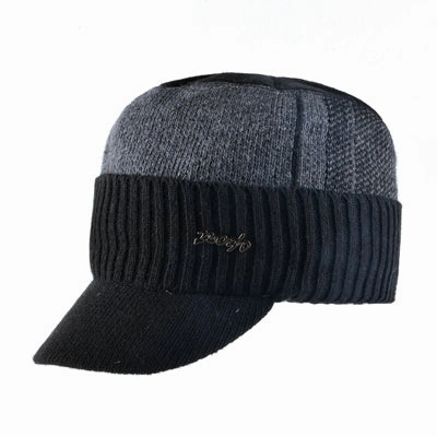 Men'S Winter Knitted Baseball Caps - Black,Gray,Blue Dont Miss This Offer Flash Sale Alert