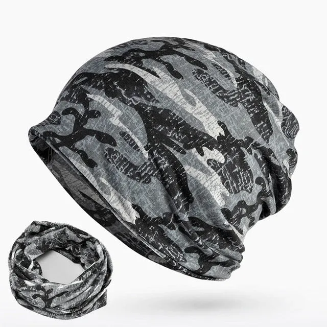 Men'S Fashion 2 In 1 Scarf/Beanie Hat Big Savings Today Daily Hot Deal