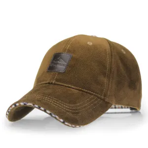 Shop Save Today Todays Hot Pick Men'S Fashion Baseball Cap - Brown,Wine Red,Black,Dark Blue