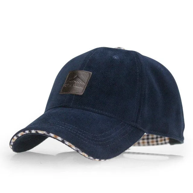 Men'S Fashion Baseball Cap - Brown,Wine Red,Black,Dark Blue Hot Deals Today Weekend Flash Offer