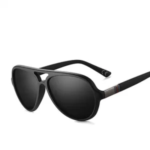Exclusive Savings Event Shop Now Save Men'S Oval Frame Polarized Sunglasses - Black,Blue Smoke,Matte Black,Brown