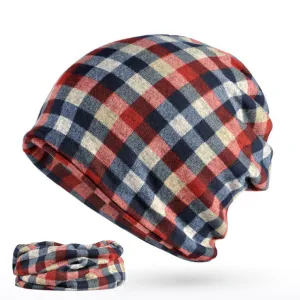 Men'S Winter Fashion Multifunction Striped Collar Scarf/Beanie Dont Wait Save Special Steal Event