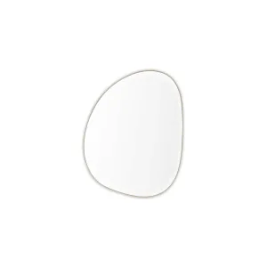 MIDDLE OF NOWHERE Pebble Mirror, Sand, 55x70cm