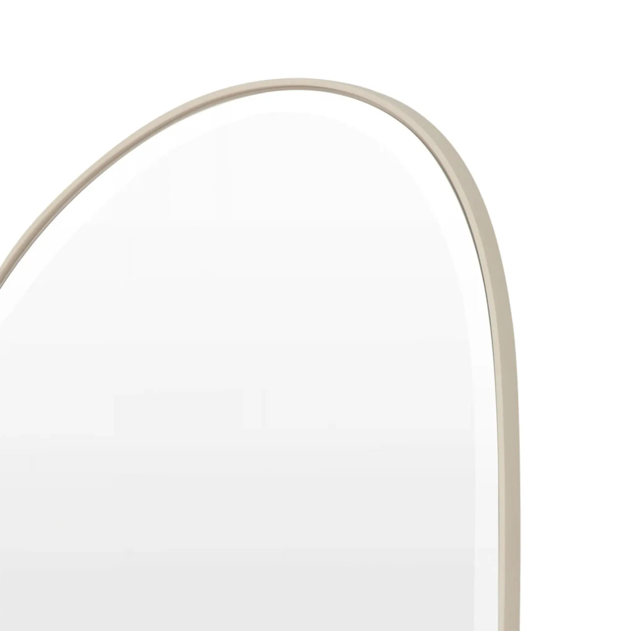 MIDDLE OF NOWHERE Pebble Mirror, Sand, 55x70cm