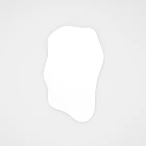 MIDDLE OF NOWHERE Rockpool Mirror, Black, 75x120cm