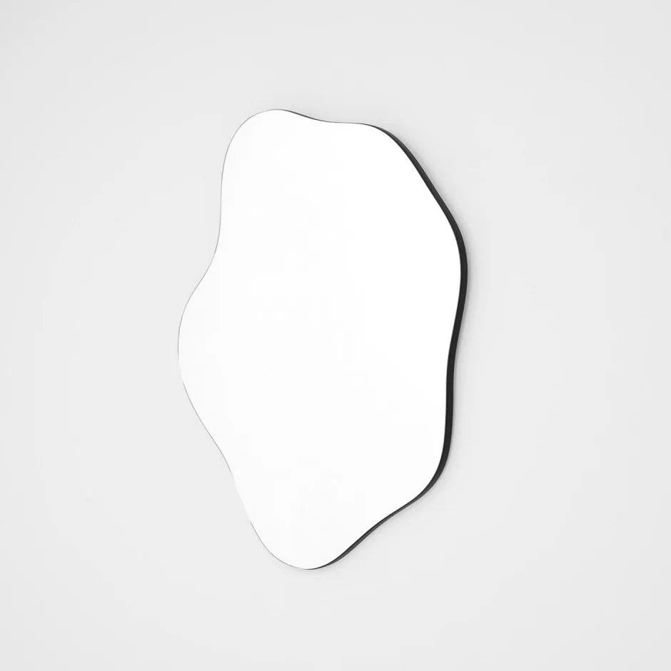 MIDDLE OF NOWHERE Rockpool Mirror, Black, 75x90cm
