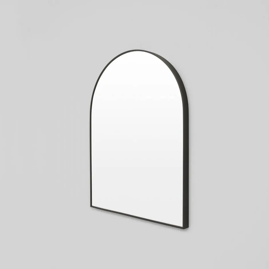 MIDDLE OF NOWHERE Simplicity Arch Mirror, Black, 65x85cm
