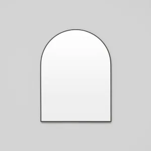 MIDDLE OF NOWHERE Simplicity Arch Mirror, Black, 65x85cm