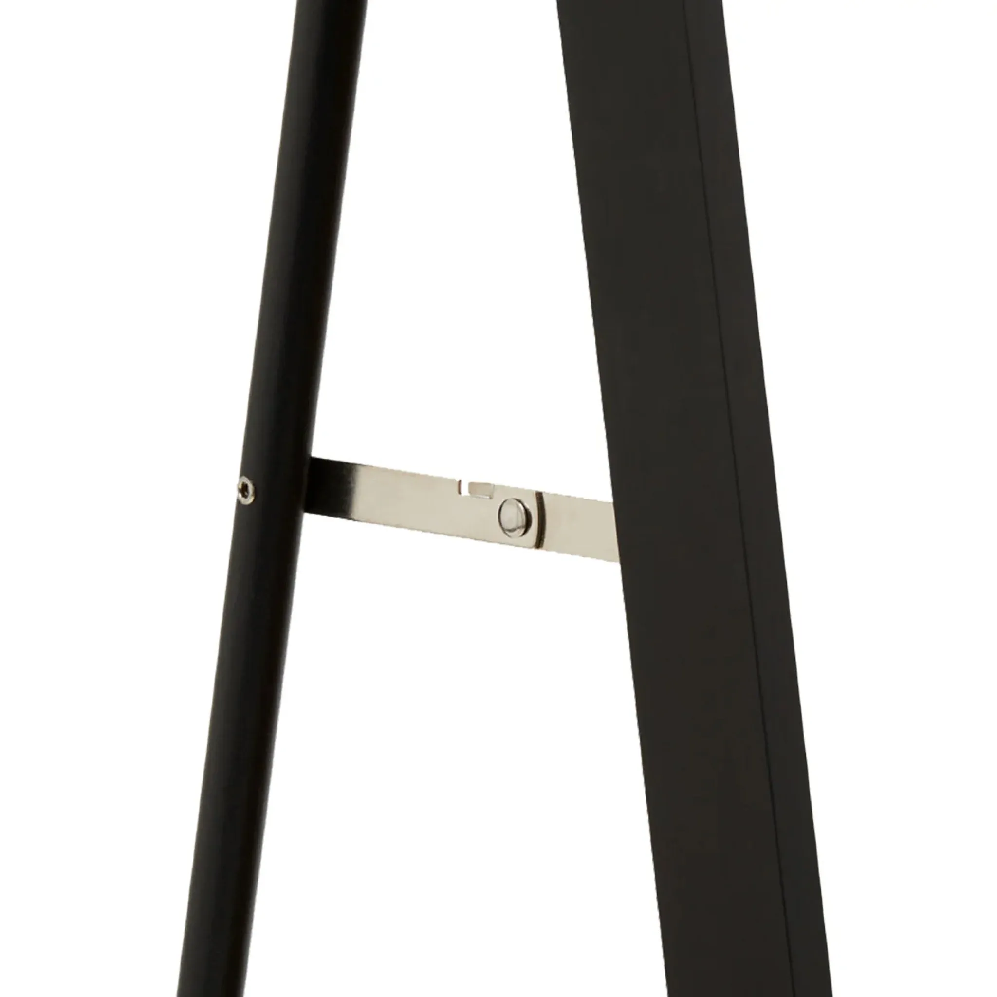 MIDDLE OF NOWHERE Simplicity Standing Arch Curve Mirror, Black, 65x152cm