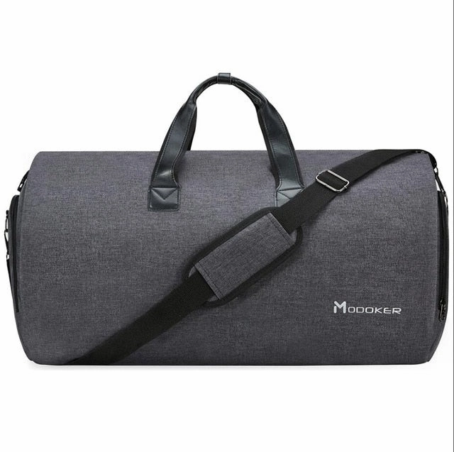 Modoker Travel Garment Bag With Shoulder Strap Duffel Bag Carry On Hanging Suitcase Clothing Hot Offer Ending Soon Flash Sale Now