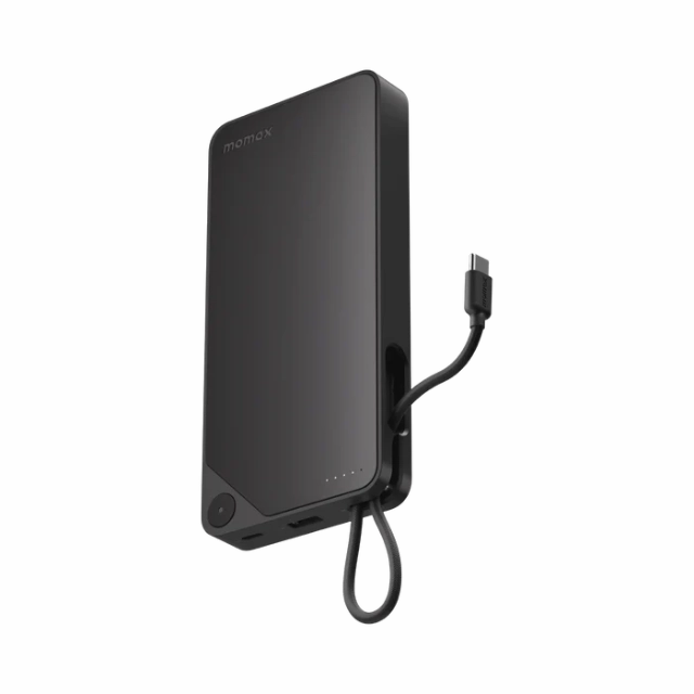 Momax 1-Power X1 | Battery Pack 20000Mah With Built-In Usb-C Cable - Black Todays Hot Savings Limited Offer Alert