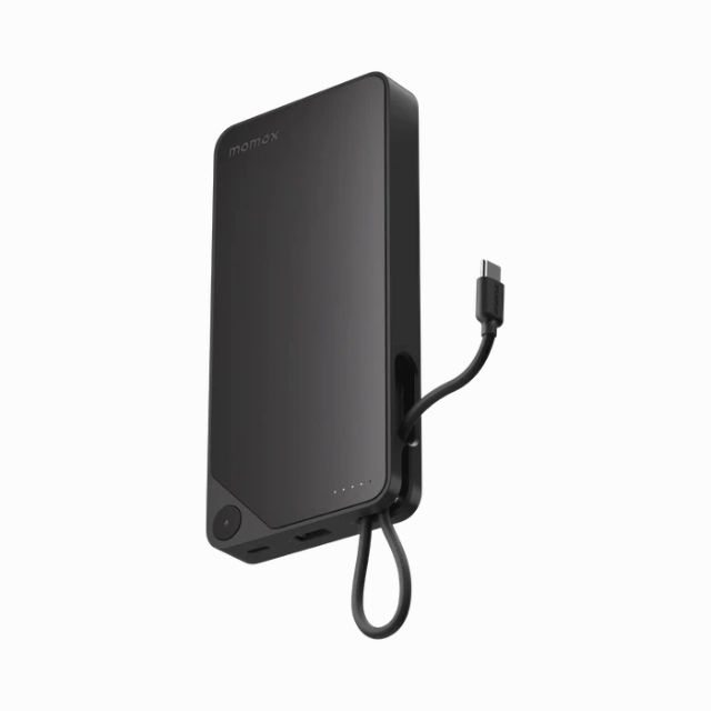 Momax 1-Power X1 | Battery Pack 20000Mah With Built-In Usb-C Cable - Black Todays Hot Savings Limited Offer Alert