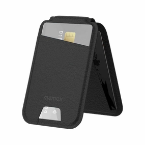 Momax 1-Wallet | Magnetic Card Holder With Stand Instant Discount