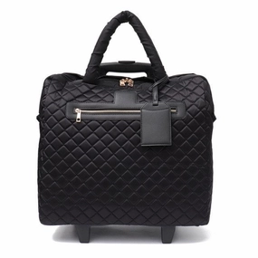 Special Deals Online Limited Stock Hot Deal Monfere Brand Women Plaid Suitcases And Travel Rolling Bags Fiber Fashion Large Trolley Duffel