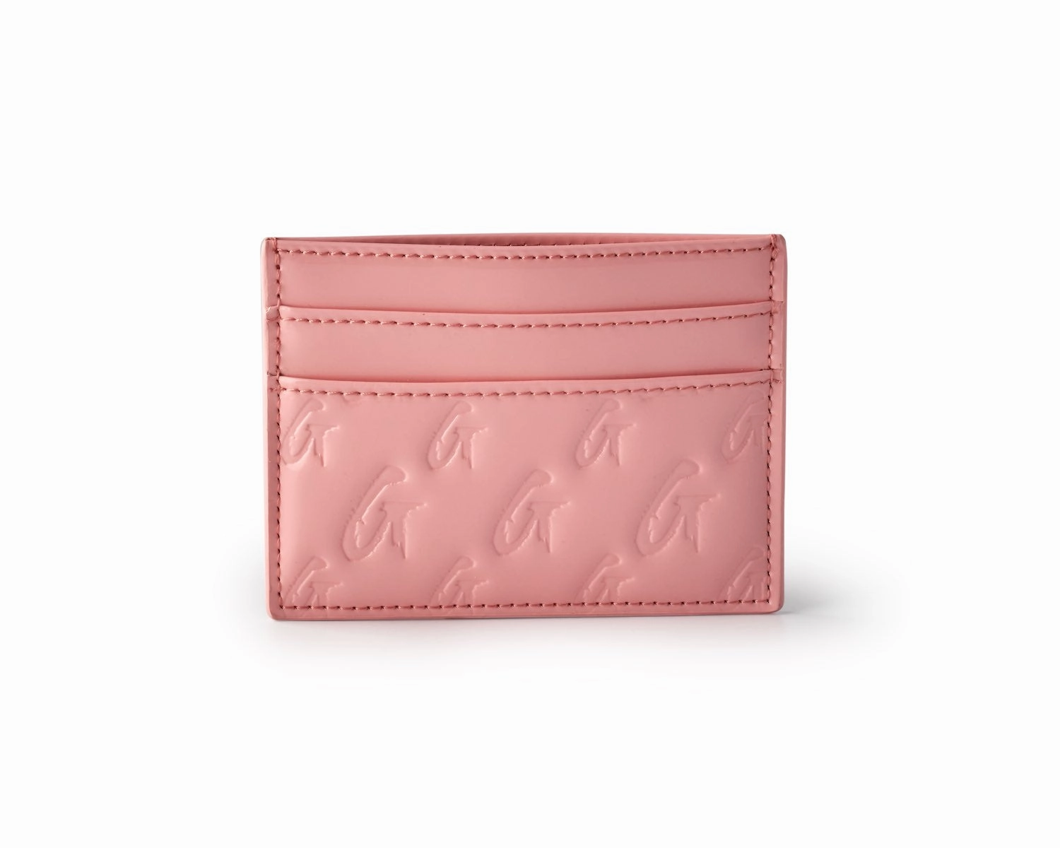 Trending Now Discount Monogram Card Holder - Mirror Pink