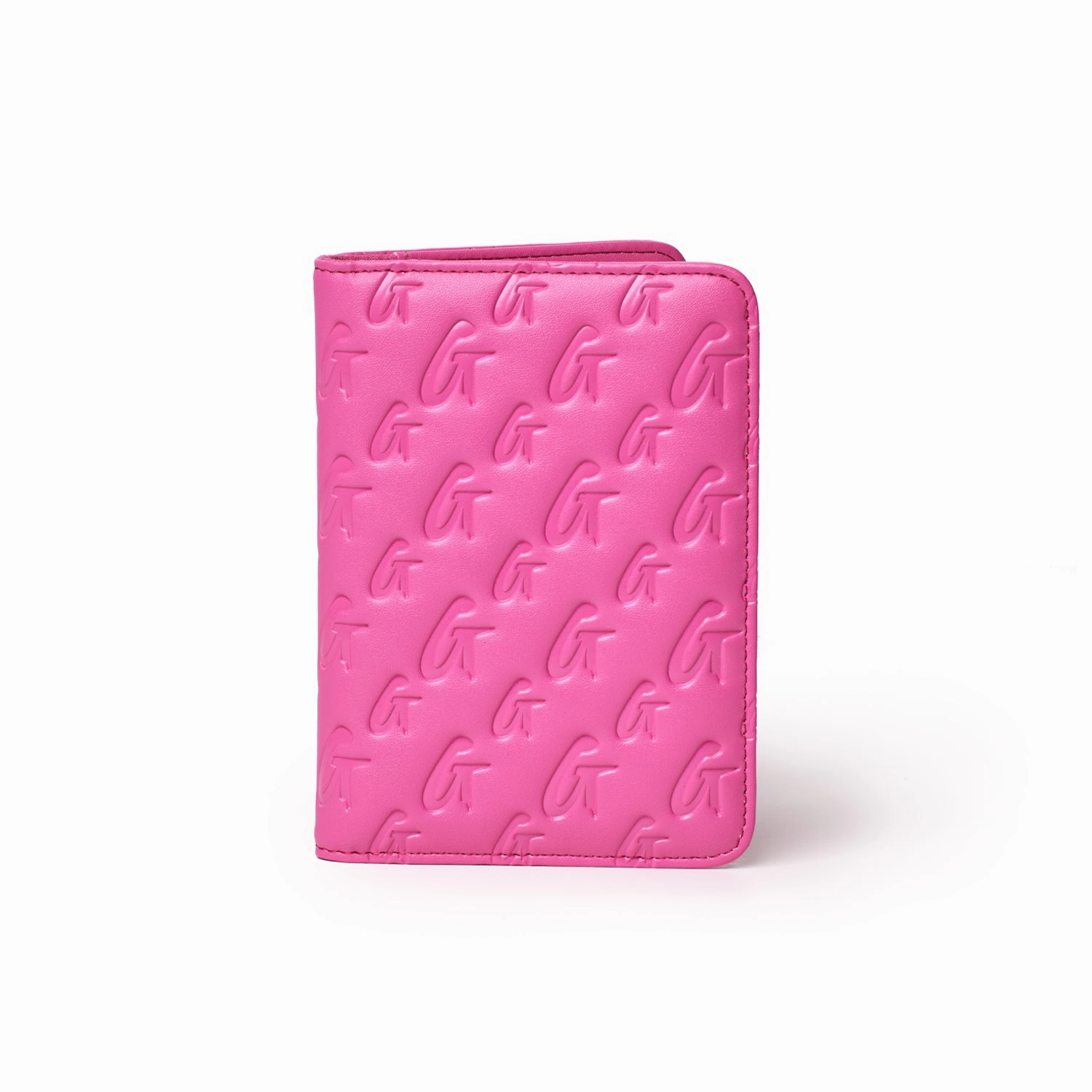 Monogram Passport Holder - Hot Pink Hot Offer Inside