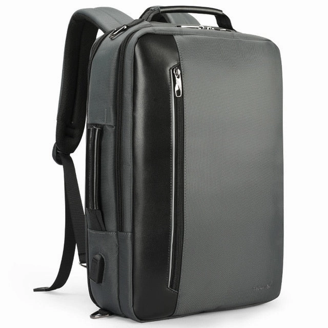 Multi-Functional Backpack For 15.6 Inch Laptop - Black,Dark Grey Flash Discount Today Special Online Offer
