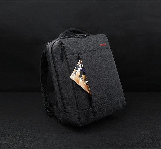 Today Only Discount Alert Multifunction Usb Charging Men Large Capacity 14" Laptop Backpacks For Teenager - Black/Silver Grey/Orange