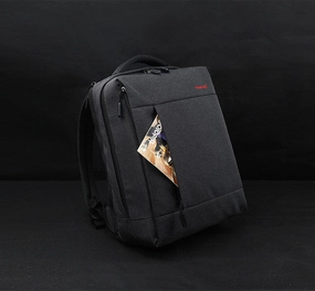 Multifunction Usb Charging Men Large Capacity 14" Laptop Backpacks For Teenager - Black/Silver Grey/Orange Trendy Picks Today