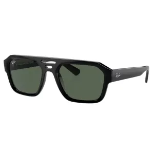 Price Drop Frenzy Shop Grab Now Ray-Ban Corrigan Rb4397 667771 - Black Frame With Dark Green Lens