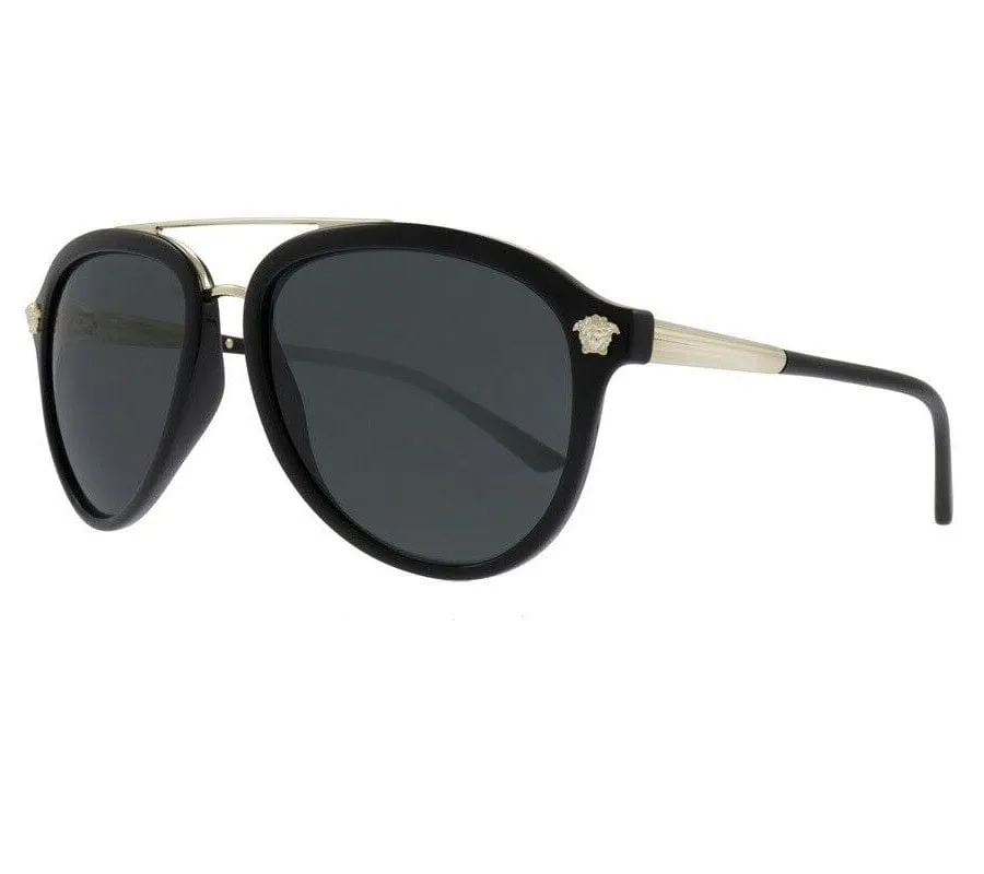 Versace Mans Sunglasses Ve4341 Gb1/87 Black / Gold Limited Time Steal Hot Offer Frenzy