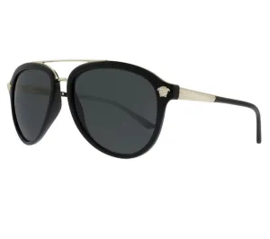 Versace Mans Sunglasses Ve4341 Gb1/87 Black / Gold Price Drop Alert Dont Miss This Deal