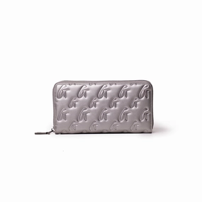 Clearance Alert Now Hot Pick Deal Standard Monogram Wallet - Platinum
