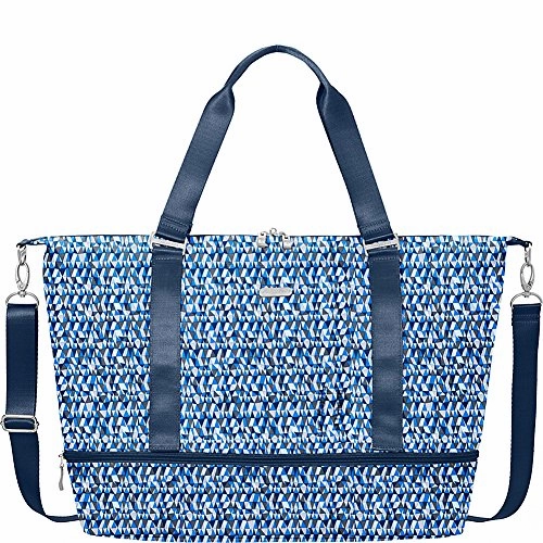 Best Deal Today Baggallini Expandable Carry On Duffel, Blue Prism, One Size
