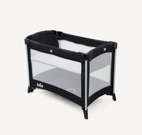 Today Only Discount Shop Hot Deals Joie Kubbie Compact Travel Cot - Coal