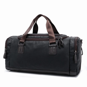 Big Hot Sale Special Steal Event Top Quality Casual Travel Duffel Bag Pu Leather Men Handbags Big Large Capacity Travel Bags Black
