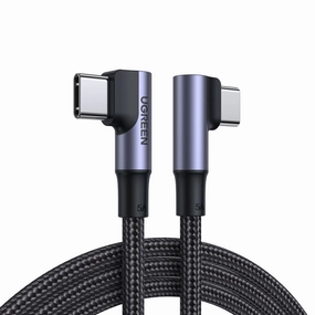 Online Exclusive Offer Ugreen Type-C To Type-C Right Angle Braided Cable - 2 Meter