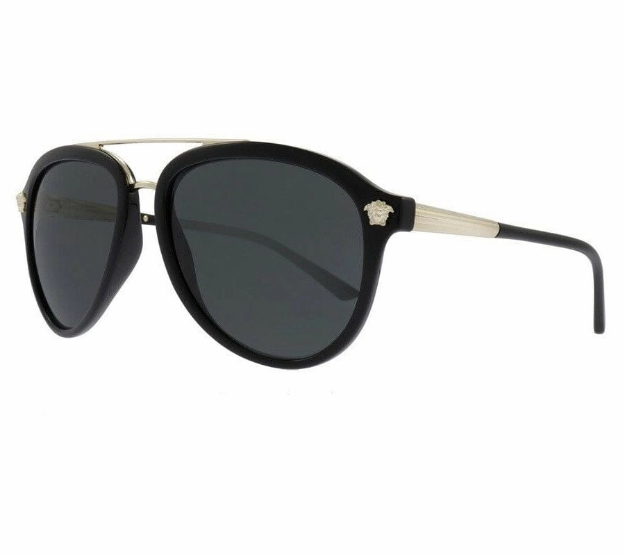 Versace Mans Sunglasses Ve4341 Gb1/87 Black / Gold Price Drop Alert Dont Miss This Deal