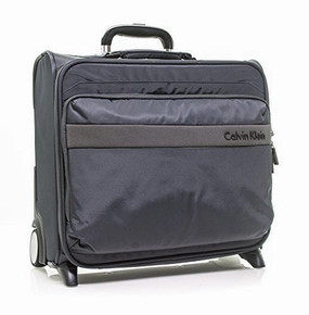 Big Price Drop Calvin Klein Flatiron 3.0 Wheeled Pilot Case Rolling Duffel, Grey, One Size