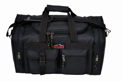 Todays Hot Savings Explorer 4-Pocket Square Duffel Bag, 20-Inch