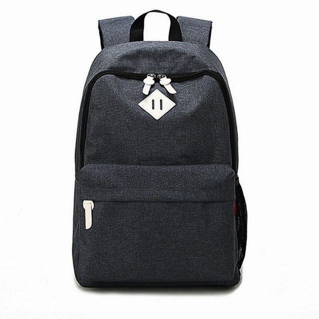 Flash Discount Today Limited Time Sale Fashion Canvas Backpack - Red,Dark Gray,Light Gray,Lake Blue,Gray,Orange,Light Coffee