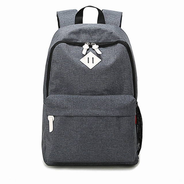 Special Price Today Shop Todays Picks Fashion Canvas Backpack - Red,Dark Gray,Light Gray,Lake Blue,Gray,Orange,Light Coffee