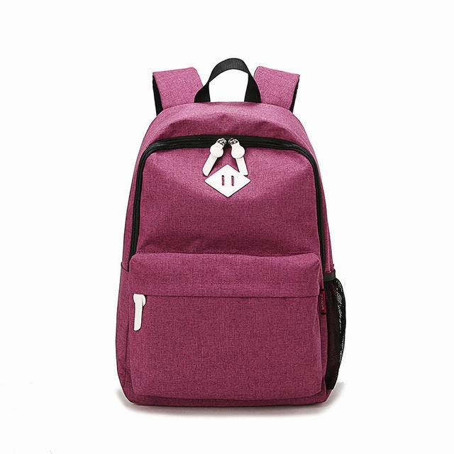Fashion Canvas Backpack - Red,Dark Gray,Light Gray,Lake Blue,Gray,Orange,Light Coffee Clearance Event Today Flash Offer Today
