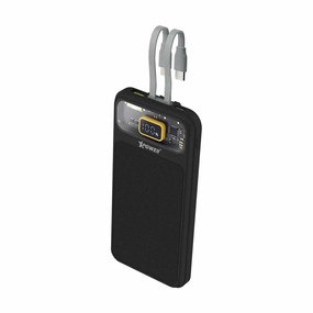 Online Exclusive Deal Special Occasion Discount Xpower 10000Mah Transparent Led Display Power Bank B10J - Black