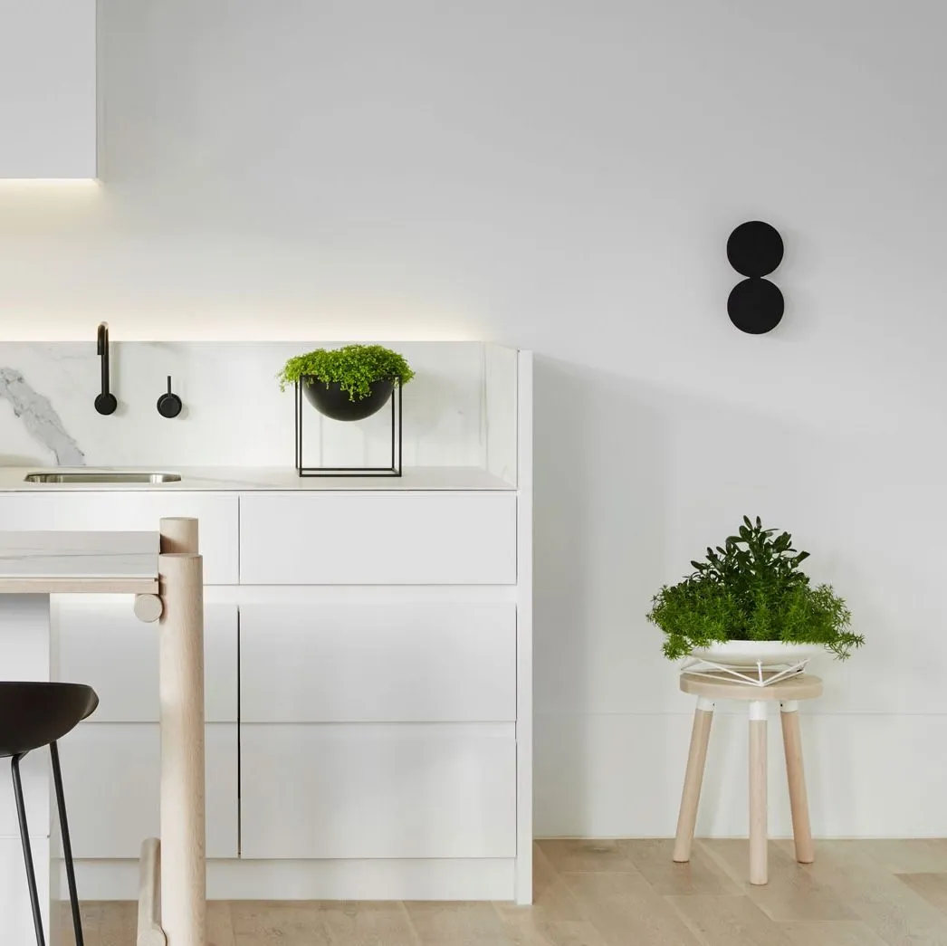 MUUTO The Dots Wall Hook / Door Knob, Black