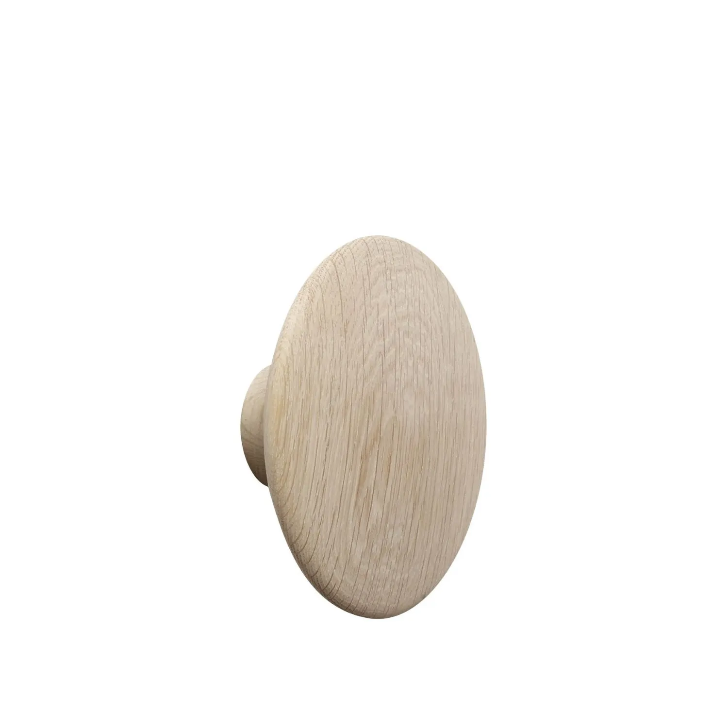 MUUTO The Dots Wall Hook / Door Knob, Natural Oak