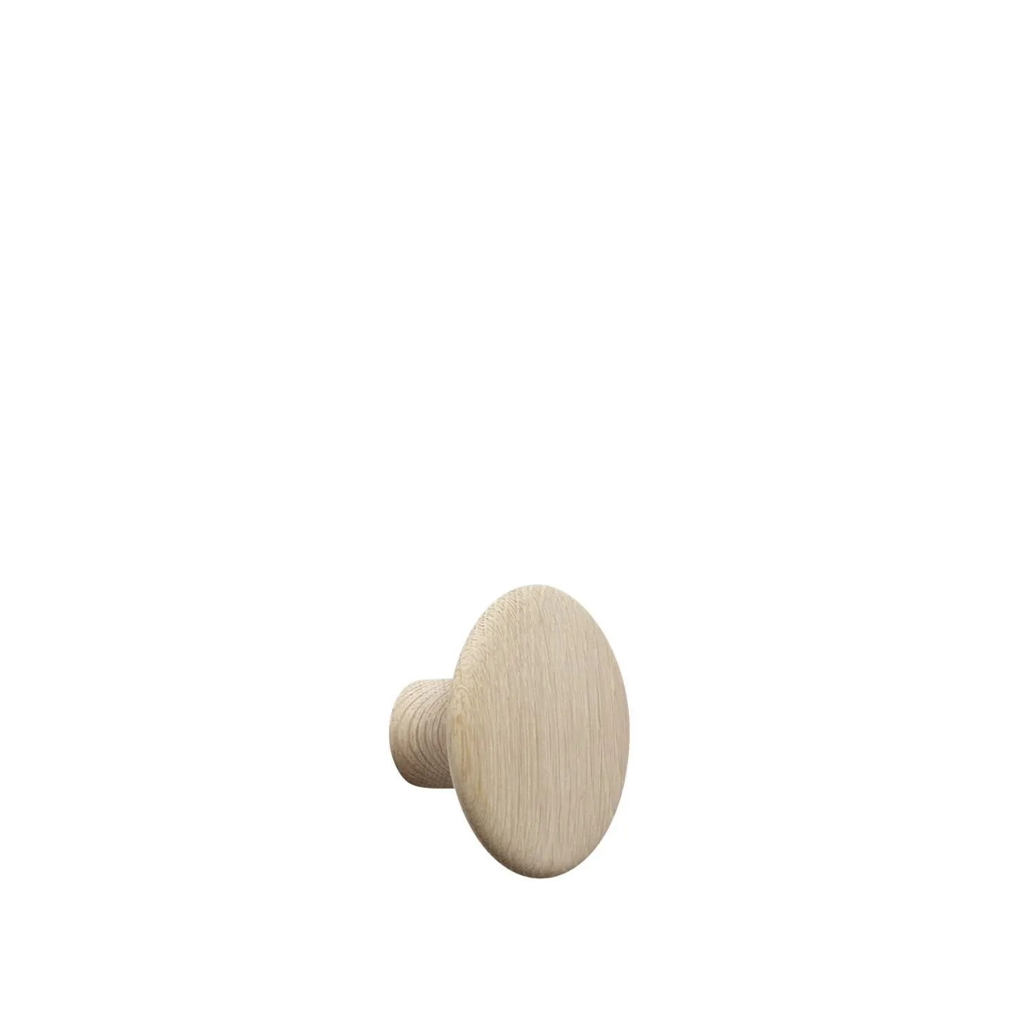 MUUTO The Dots Wall Hook / Door Knob, Natural Oak